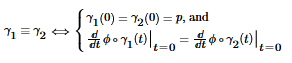 MathML rendering of the an equation from an article on differentiable manifolds